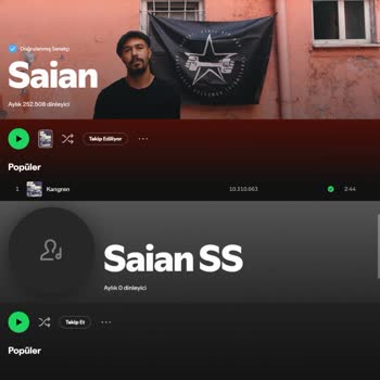 Sanatçı Profillerinde Karışıklık Ve Kısıtlamalar Kullanıcıyı Zorluyor