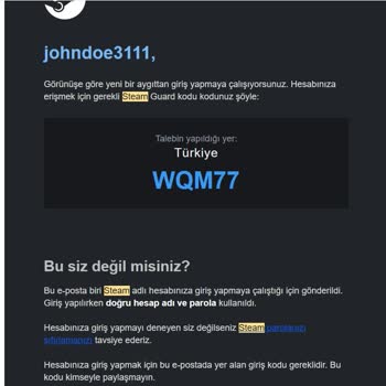 Steam Hesabım Çalındı, Destek Ekibine Ulaşamıyorum