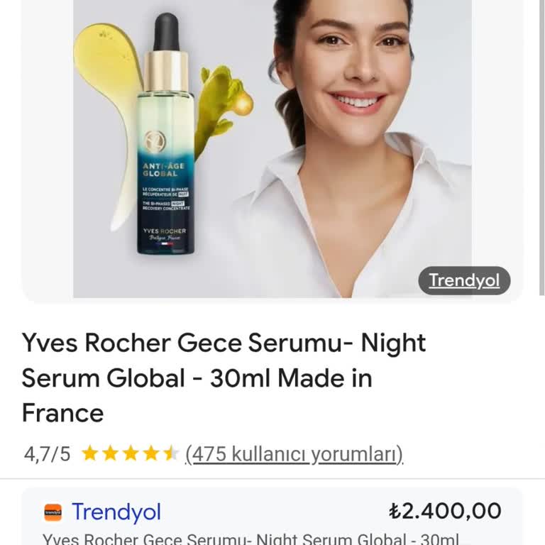 Yves Rocher Gece Serumu Sonrası Sivilceler ve Yağlı His Yaşadım