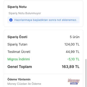 Migros Hemen Siparişimde İade Sorunu Ve Uzayan Mağduriyet