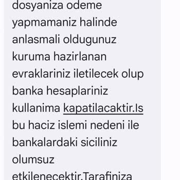 Haksız Borç İddiası Ve Sürekli Rahatsız Edilme