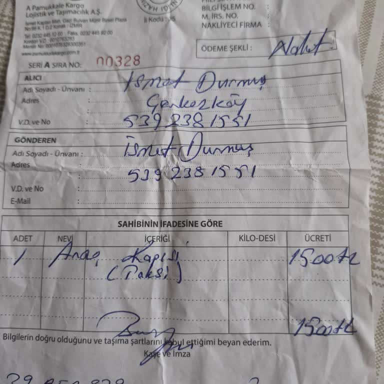 Kargo Teslim Edilmedi, Mağduriyet Yaşadım