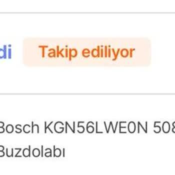 Bosch Buzdolabı Şişelik Rafı Garanti Kapsamında Değişmedi, Yüksek Ücret Talep Edildi