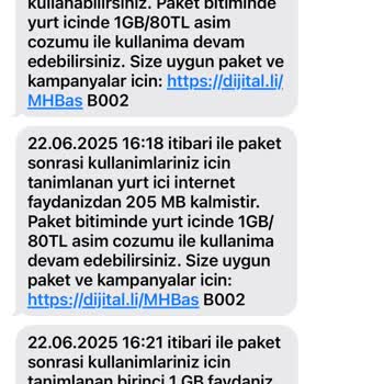 Birkaç Dakikada İnternet Paketim Bitti Ek Ücret Yansıtıldı Detaylar Açıklanmadı