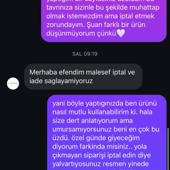 Sipariş İptali Yapılmıyor, Müşteri Mağdur Ediliyor