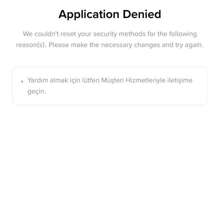 Telefon Ve Numara Değişikliği Sonrası Binance Hesabıma Erişemiyorum