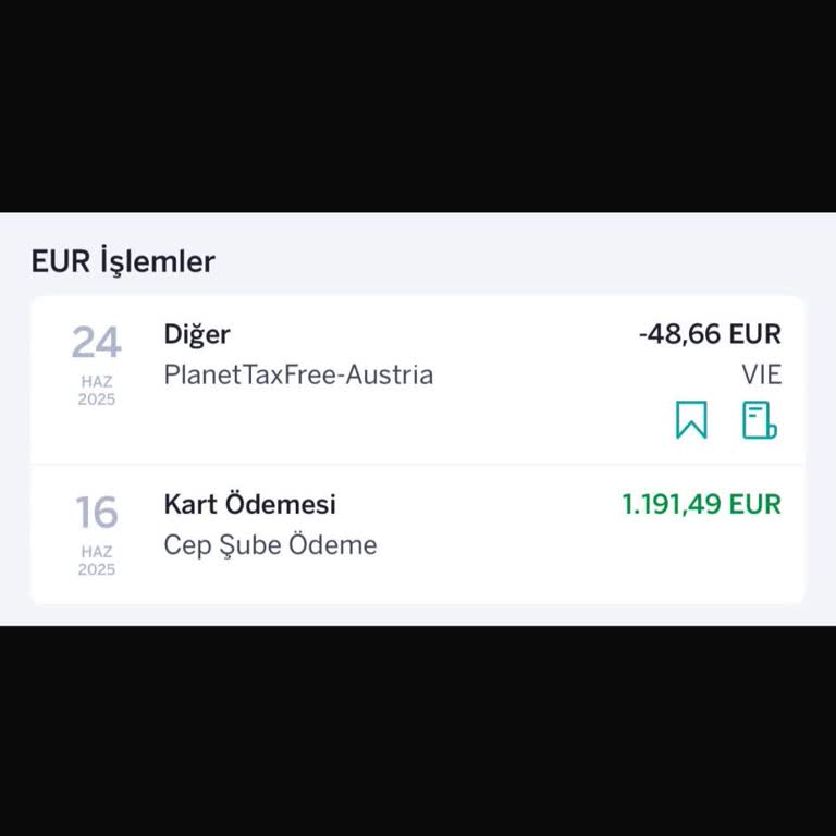 Tax Free İşleminden Sonra Kartımdan Ekstra Ücret Çekildi
