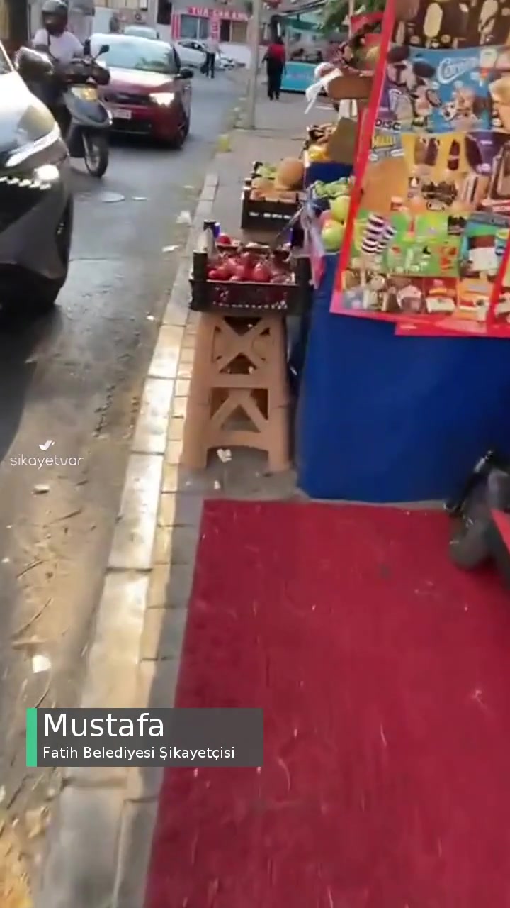 Fatih Belediyesi BE-SA Market Kaldırım İşgali! videonun kapak resmi