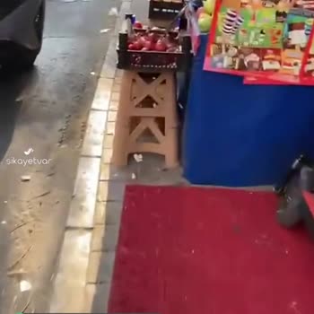 Fatih Belediyesi BE-SA Market Kaldırım İşgali!
