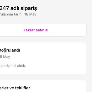 Uzun Süre Teslim Edilmeyen Sipariş Ve Yetersiz Müşteri İletişimi