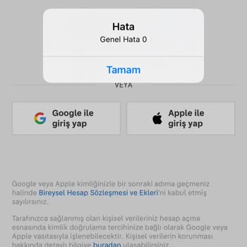 E-posta Adresimle Giriş Ve Kayıt Yapamıyorum!