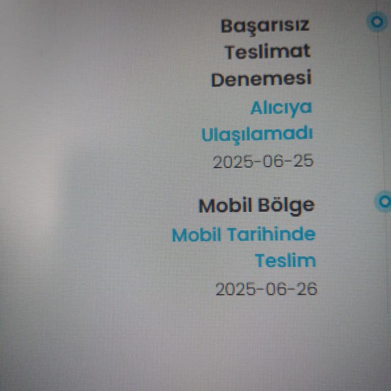 Kargonun Teslim Edilmemesi Ve İletişim Sorunu