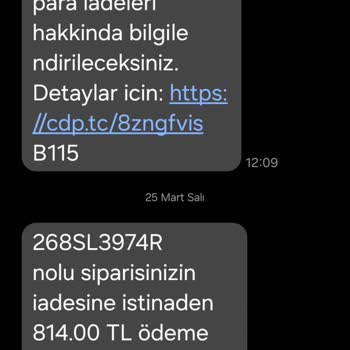 İade Sürecinde Uzun Gecikme Ve İletişim Sorunu Yaşadım