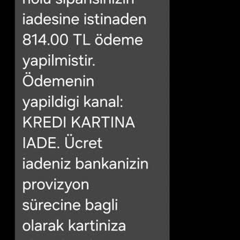 İade Sürecinde Uzun Gecikme Ve İletişim Sorunu Yaşadım