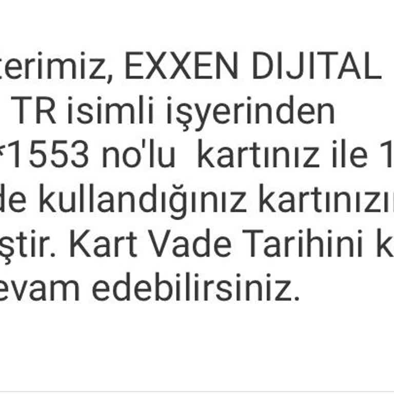 Bilgim Dışında Exxen Dijital'den Hesap Çekimi Şoku!