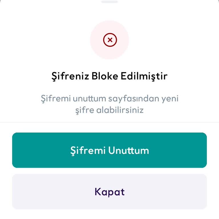 Param Mobil Uygulamasında Hesap Bloke Sorunu Ve Ardışık Şifre Problemi