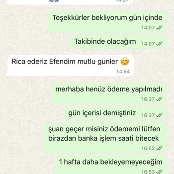 İade Ücreti Haftalarca Geciktirildi Ve İletişim Kesildi