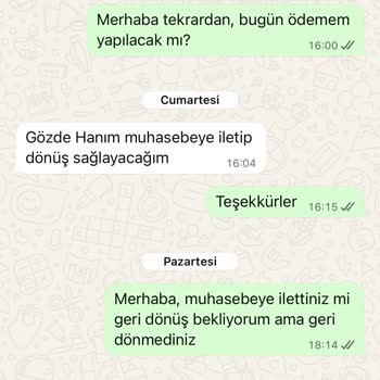 İade Ücreti Haftalarca Geciktirildi Ve İletişim Kesildi