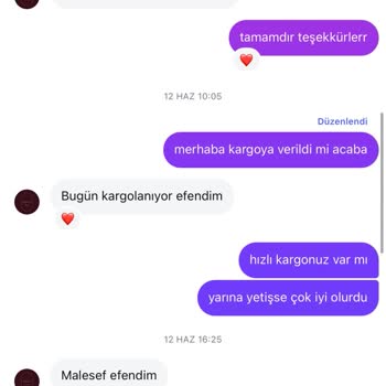 Siparişim 20 Gündür Kargoya Verilmiyor İletişim Yok