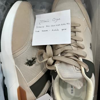 U. S. Polo Assn. Uygulamadan Aldığım Ayakkabı Kullanılmış Ve Kutusu Yırtık Geldi