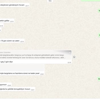 Siparişten Sonra İletişim Kurulamadı Ve Mağduriyet Yaşadım