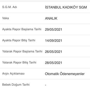 SGK Doğum Ücretlerimin Ödenmemesi Hakkında Acil Destek Talebi