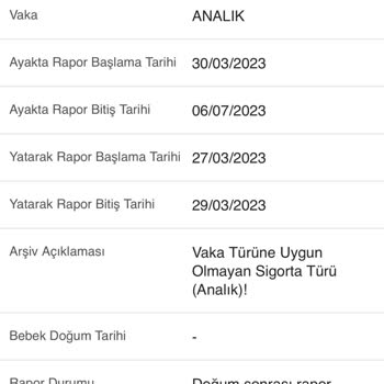 SGK Doğum Ücretlerimin Ödenmemesi Hakkında Acil Destek Talebi