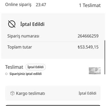 Siparişlerim Sürekli İptal Ediliyor, Mağduriyet Yaşıyorum