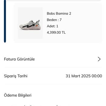 Skechers Kısa Sürede Açılan Ayakkabı İçin Ücret İadesi Talebi