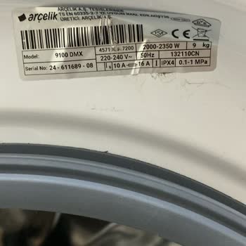 Çamaşır Makinesi Kauçuk Kısmı 8 Ayda Yırtıldı, Kullanıcı Hatası Denilerek Yüksek Ücret Talep Edildi