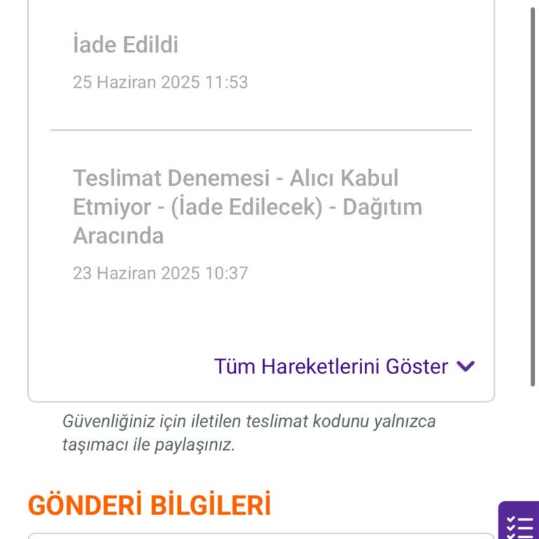 Kargo Teslimatı Yapılmadı, Ücret Ödememe Rağmen Mağdur Oldum