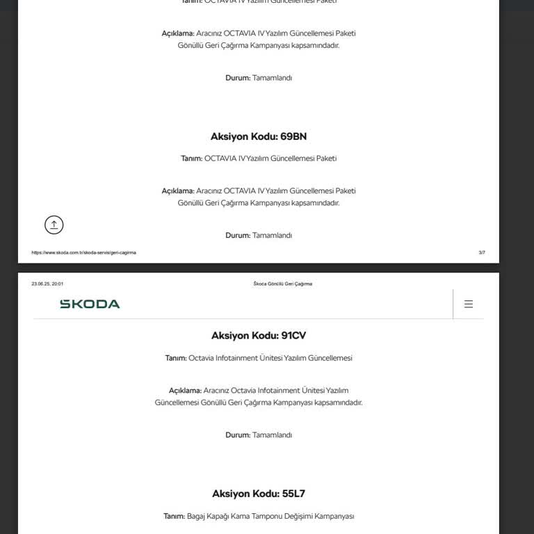 Skoda Octavia'nın Sürekli Arızaları Ve Bilgilendirme Eksikliği Mağduriyet Yaşatıyor