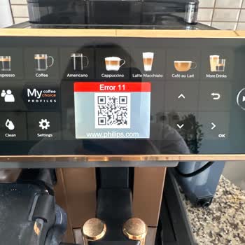 Philips 5400 Makinemde Error 11 Ve Servis Sorunu