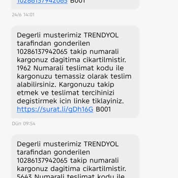Sürat Kargo İle Yaşanan Teslimat Ve İletişim Sorunları