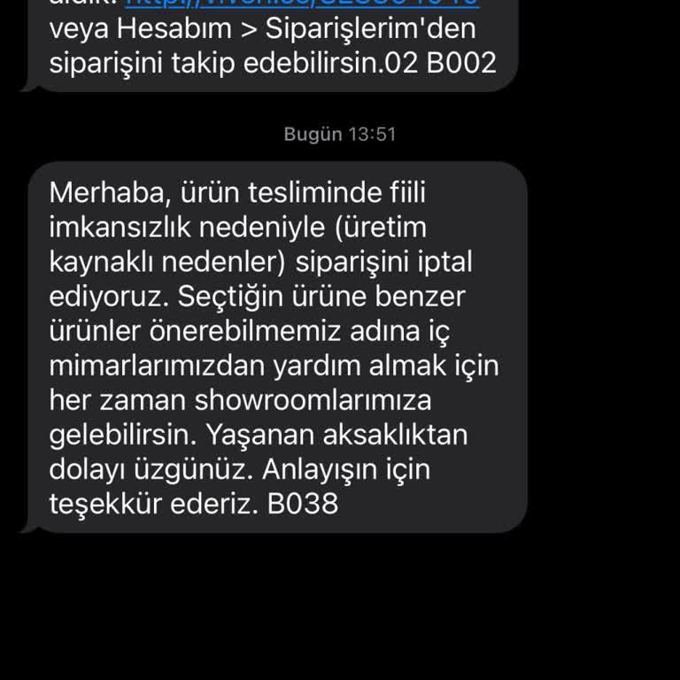 Siparişim 20 Gün Sonra İptal Edildi, Müşteri Hizmetlerine Ulaşamıyorum