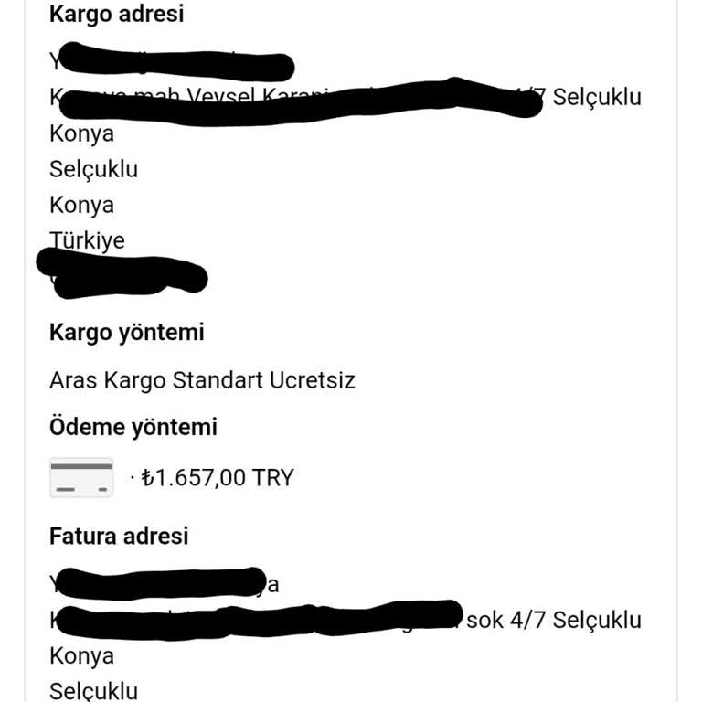 Sipariş Sonrası Bilgi Ve İletişim Eksikliği Yaşıyorum