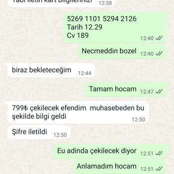 Online Motosiklet Parça Siparişimde Fazla Para Çekildi, Mağdur Oldum