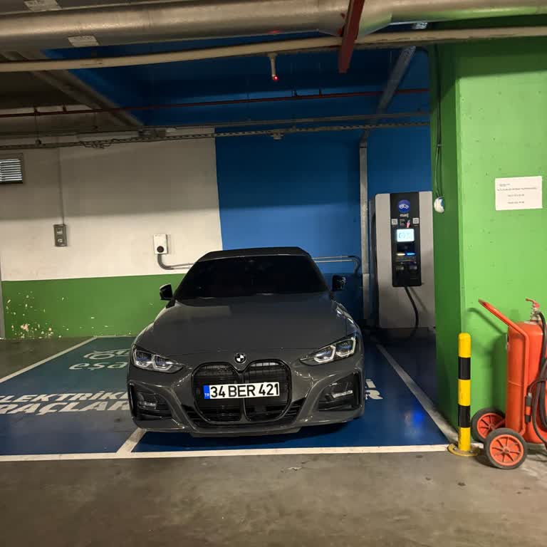 Elektrikli Araç Şarj İstasyonuna Benzinli Araç Parkı Sorunu