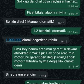 Garanti Kapsamında Motor Değişimi Sonrası Araçta Değer Kaybı Ve Mağduriyet
