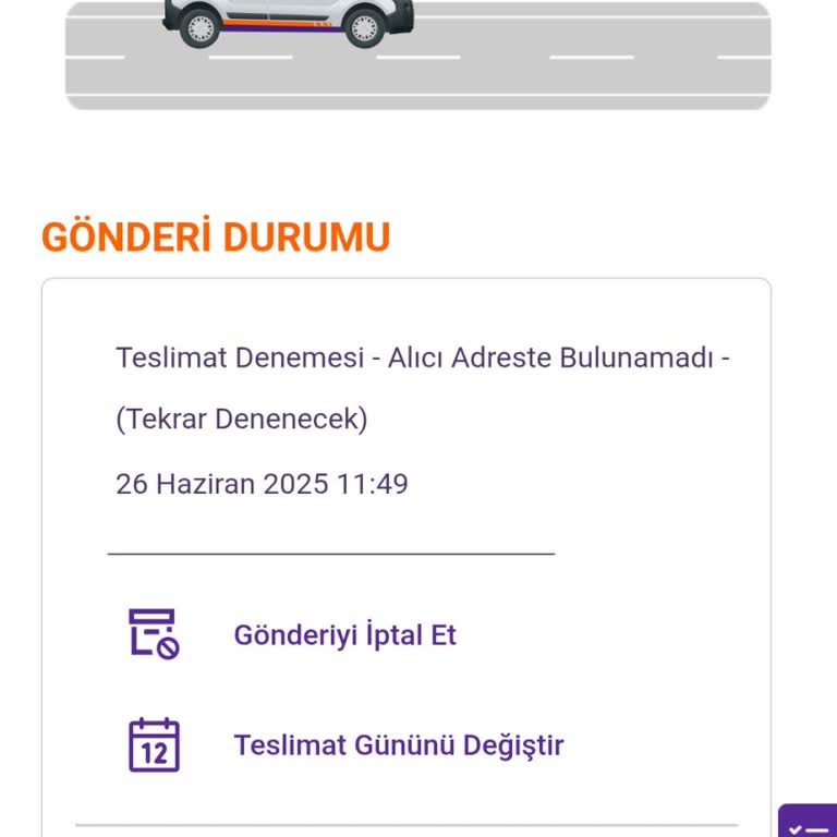 Teslimat Yapılmadan Yanıltıcı Bilgi Veriliyor