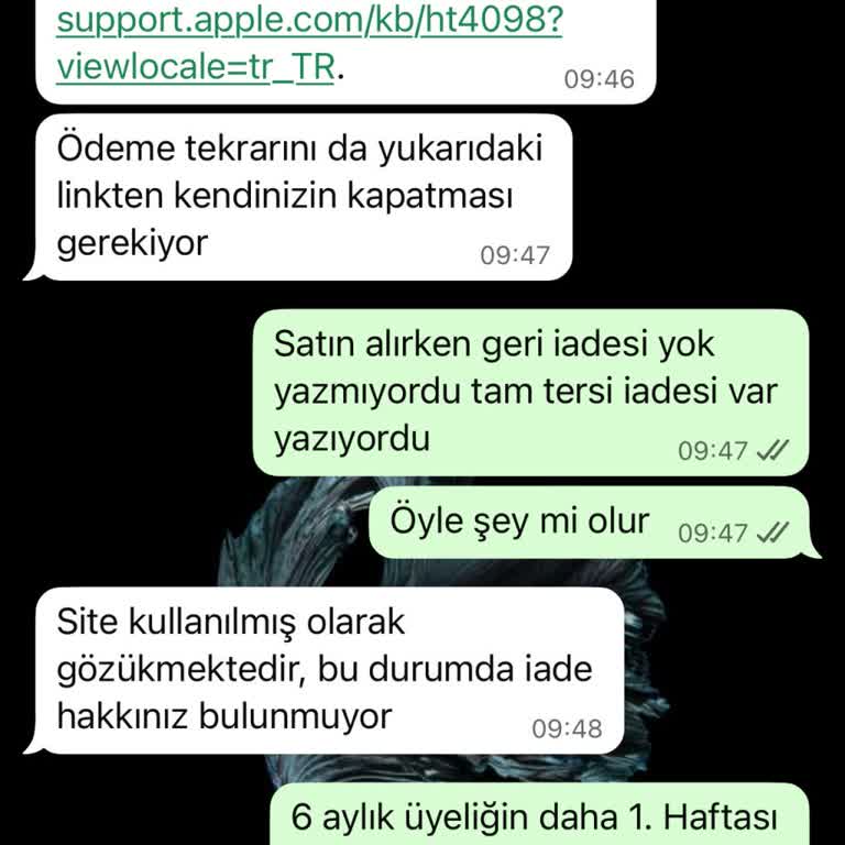 Üyelik İptali Sonrası Ücret İadesi Bekleniyor