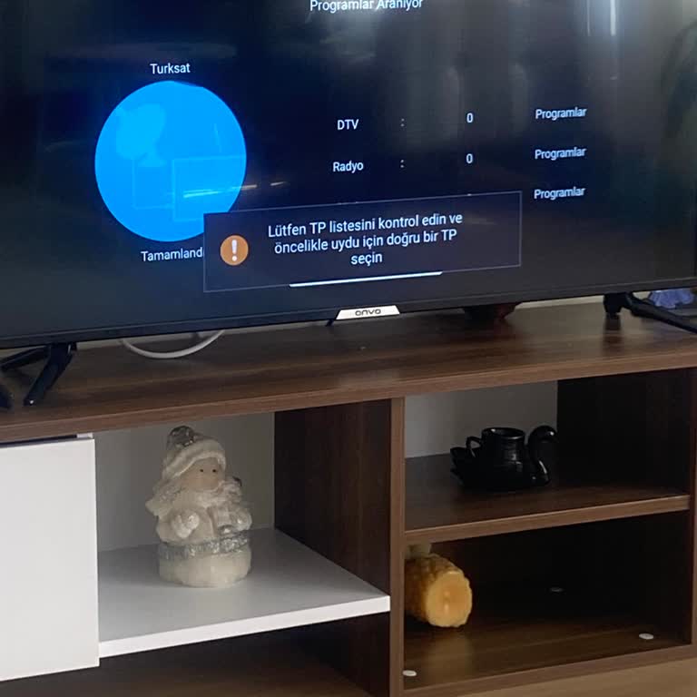 Onvo TV'de Sürekli Sinyal Yok Ve Kanal Bulunmuyor Sorunu