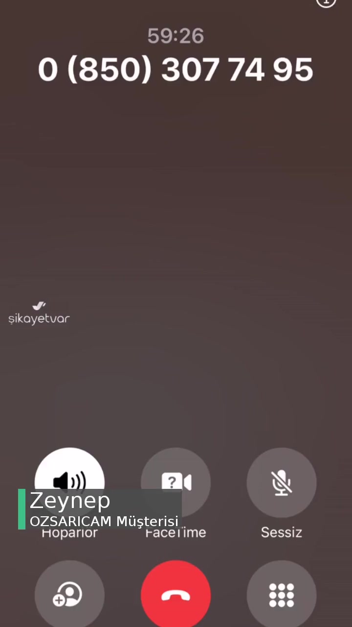 Ozsarıcam Ürün İadesi Yok Asla! videonun kapak resmi