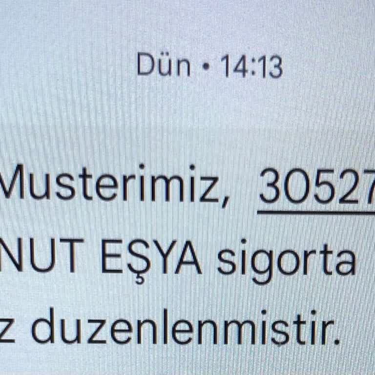 Zurich Sigorta Onayım Olmadan Konut Eşya Sigortası Düzenlendi