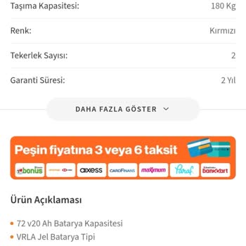 Trendyolda Sipariş Ettiğim Mopedin Teknik Özellikleri Yanlış Olabilir Mi
