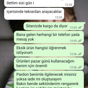 Kargoya Verilmeyen Sipariş Ve İletişimsizlik Mağduriyeti