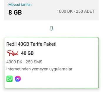 Kampanya Hediyeleri Tanımlanmadı Eski Tarifeme Dönmek İstiyorum