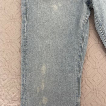 Mavi Jean'de İlk Yıkamada Kalıcı Leke Şoku