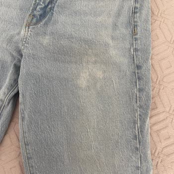 Mavi Jean'de İlk Yıkamada Kalıcı Leke Şoku