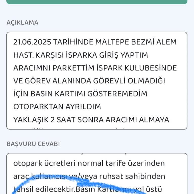 Görevli Olmayınca Basın Kartıma Rağmen Haksız Park Ücreti Kesildi